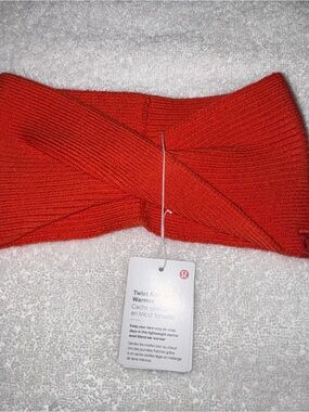 lululemon athletica Twist Knit Headband - Red
